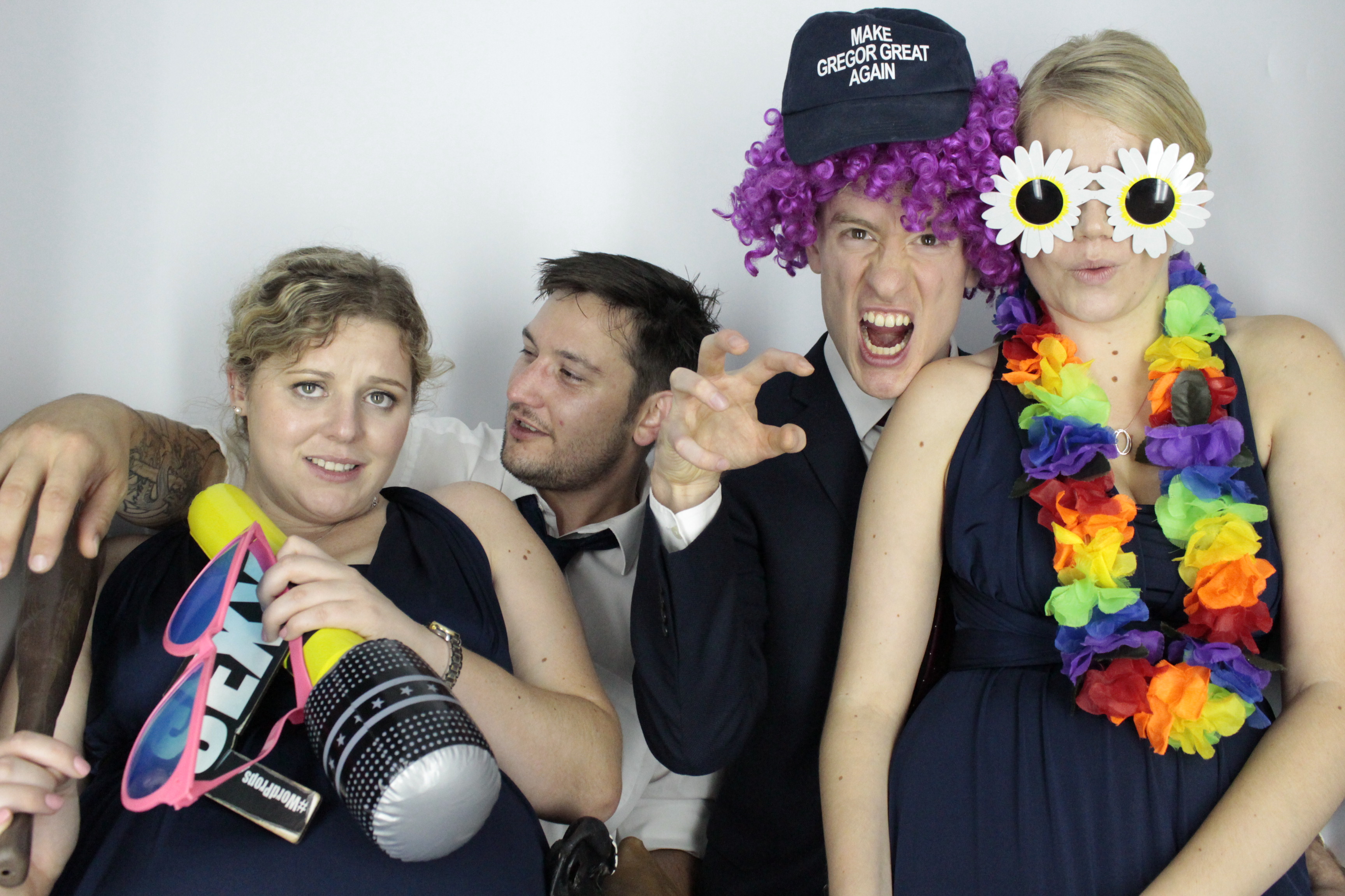 Esther & Gregor's Wedding | View more photos from the event at gallery.myphotoboothexperience.co.uk/u/MyPhotoBoothExperienceLtd/Esther-Gregors-Wedding